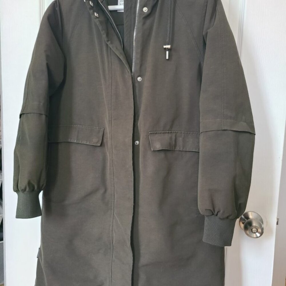 Frank & Oak winter coat, Green, size like an M-L